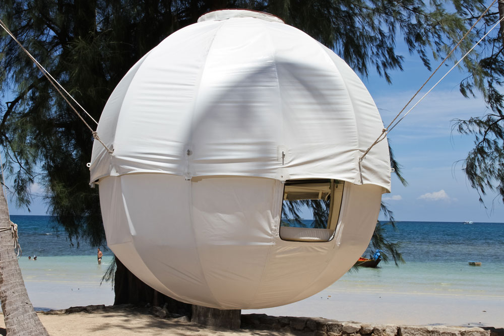 The spheric tents of CocoonTree!